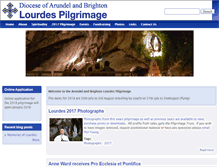 Tablet Screenshot of ablourdes.org